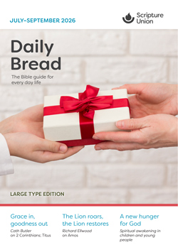 Daily Bread JS26 LARGE PRINT